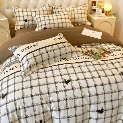 91家纺网 家纺一手货源 找家纺 （总）宝莱利家纺 2025高克重印花喷气磨毛四件套