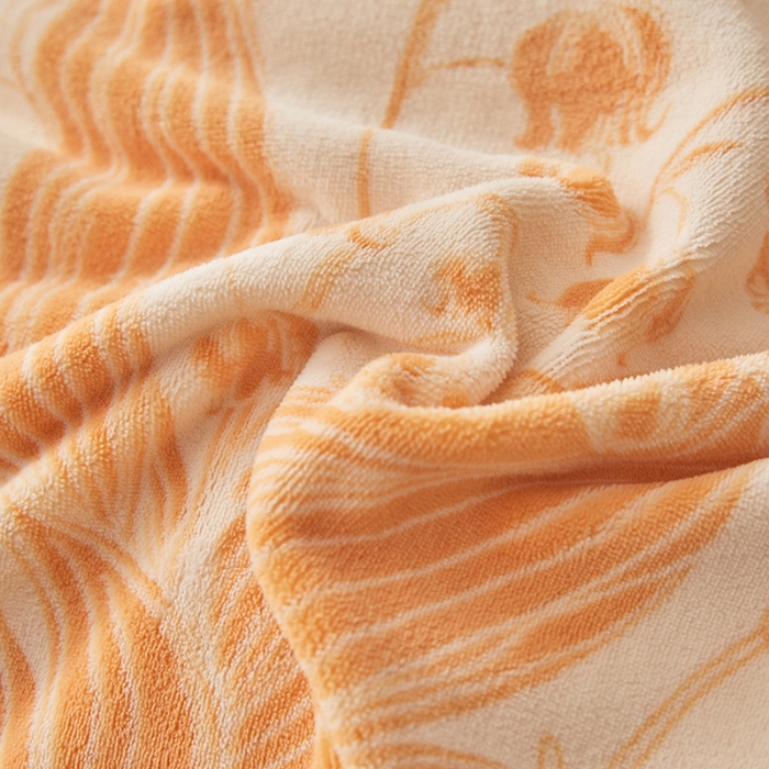 91家纺网 家纺一手货源 找家纺 （总）控价 2025新款高克重9.2斤240克A类全消光印花拼角牛奶绒四件套-铃兰