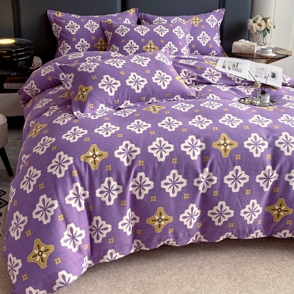 91家纺网 家纺一手货源 找家纺 （总）宝莱利家纺 2025加厚磨毛四件套 