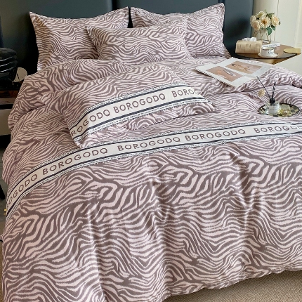 91家纺网 家纺一手货源 找家纺 （总）宝莱利家纺 2025加厚磨毛四件套 