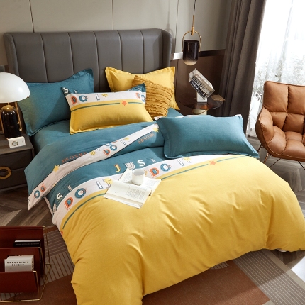 91家纺网 家纺一手货源 找家纺 （总）宝莱利家纺 2025加厚磨毛四件套 