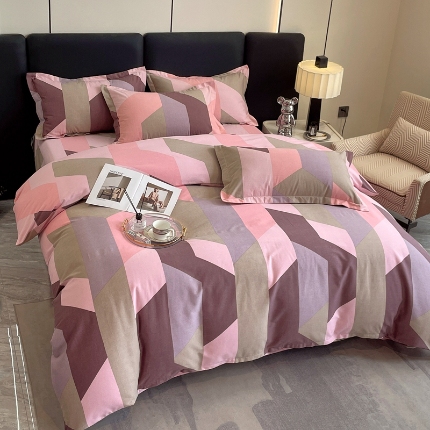 91家纺网 家纺一手货源 找家纺 （总）宝莱利家纺 2025加厚磨毛四件套 