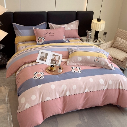 91家纺网 家纺一手货源 找家纺 （总）宝莱利家纺 2025加厚磨毛四件套 