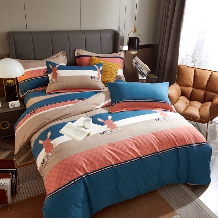 91家纺网 家纺一手货源 找家纺 （总）宝莱利家纺 2025加厚磨毛四件套 