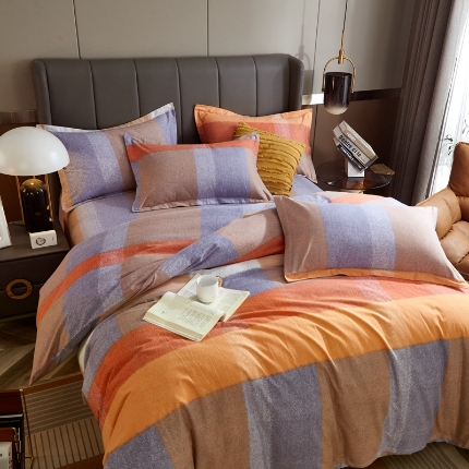 91家纺网 家纺一手货源 找家纺 （总）宝莱利家纺 2025加厚磨毛四件套 