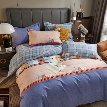 91家纺网 家纺一手货源 找家纺 （总）宝莱利家纺 2025加厚磨毛四件套 