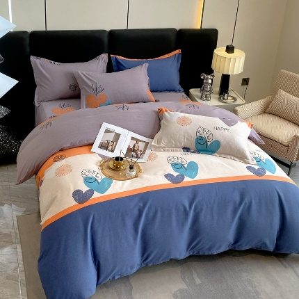 91家纺网 家纺一手货源 找家纺 （总）宝莱利家纺 2025加厚磨毛四件套 