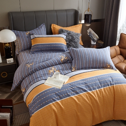 91家纺网 家纺一手货源 找家纺 （总）宝莱利家纺 2025加厚磨毛四件套 