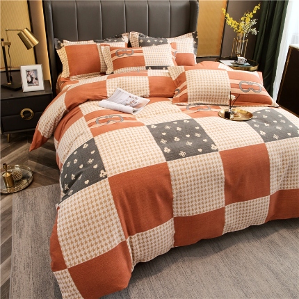 91家纺网 家纺一手货源 找家纺 （总）宝莱利家纺 2025加厚磨毛四件套 