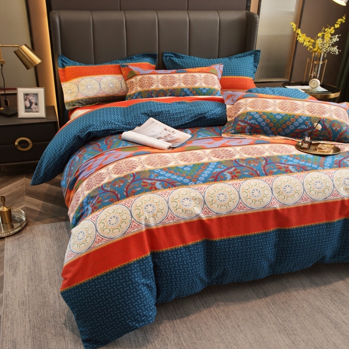 91家纺网 家纺一手货源 找家纺 （总）宝莱利家纺 2025加厚磨毛四件套 