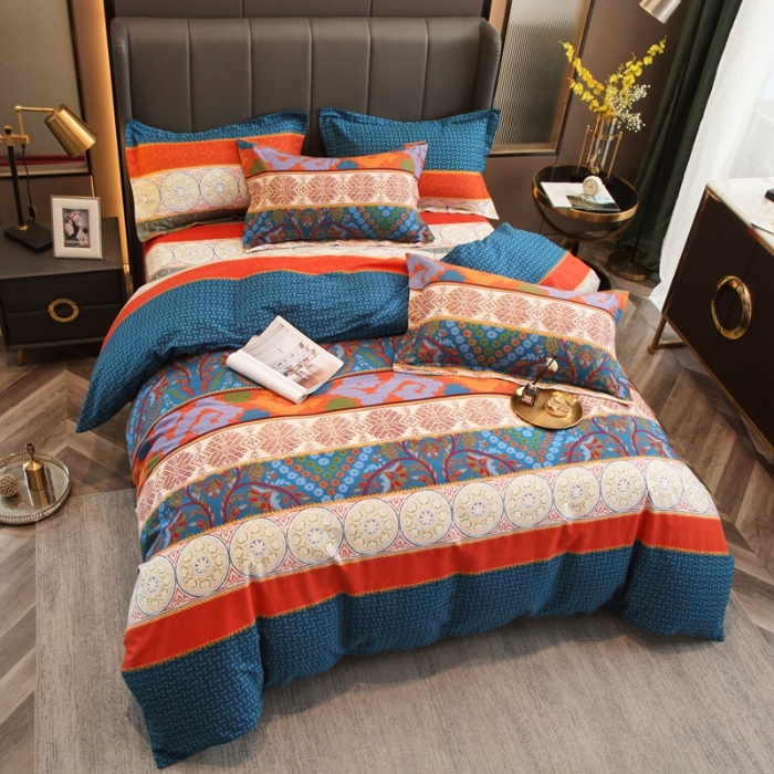 91家纺网 家纺一手货源 找家纺 （总）宝莱利家纺 2025加厚磨毛四件套 