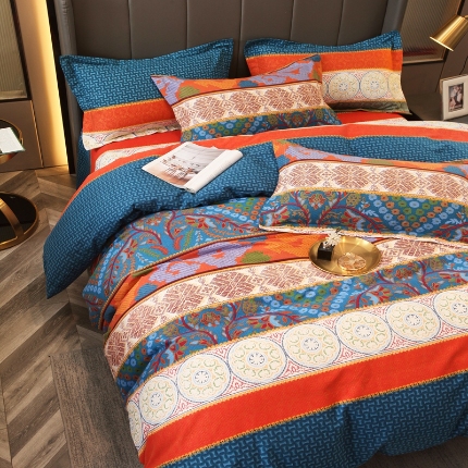 （总）宝莱利家纺 2025加厚磨毛四件套 