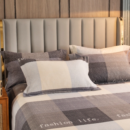 91家纺网 家纺一手货源 找家纺 （总）宝莱利家纺 2025加厚磨毛民族复古风单枕套