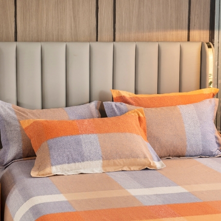 91家纺网 家纺一手货源 找家纺 （总）宝莱利家纺 2025加厚磨毛民族复古风单枕套