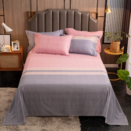 91家纺网 家纺一手货源 找家纺 （总）宝莱利家纺 2025加厚磨毛民族复古风直角床单