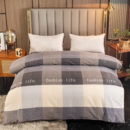 91家纺网 家纺一手货源 找家纺 （总）宝莱利家纺 2025加厚磨毛民族复古风单被套