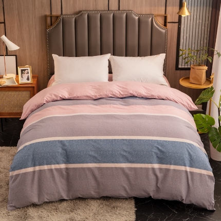 91家纺网 家纺一手货源 找家纺 （总）宝莱利家纺 2025加厚磨毛民族复古风单被套