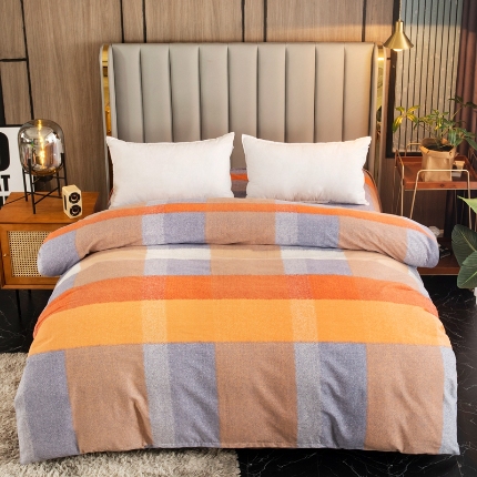 91家纺网 家纺一手货源 找家纺 （总）宝莱利家纺 2025加厚磨毛民族复古风单被套