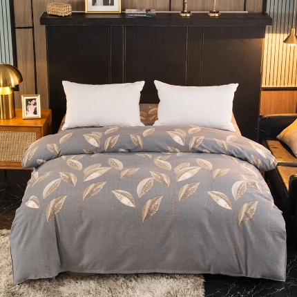 91家纺网 家纺一手货源 找家纺 （总）宝莱利家纺 2025加厚磨毛民族复古风单被套