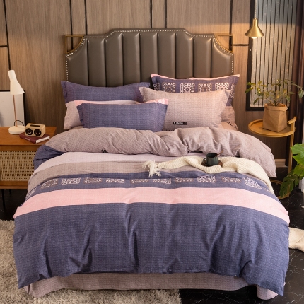 91家纺网 家纺一手货源 找家纺 （总）宝莱利家纺 2025加厚磨毛民族复古风四件套