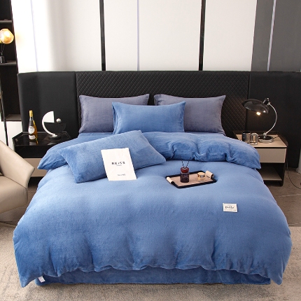 91家纺网 家纺一手货源 找家纺 2025新款床上用品牛奶绒四件套羊羔绒学生宿舍三件套珊瑚绒法兰绒