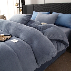 91家纺网 家纺一手货源 找家纺 2025新款床上用品牛奶绒四件套羊羔绒学生宿舍三件套珊瑚绒法兰绒,卡其,宾利兰,浅灰,深灰