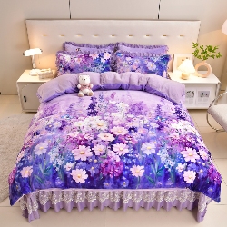 91家纺网 家纺一手货源 找家纺 （总）三友家纺 宝宝绒牛奶绒5D数码印花床盖四件套,5D-布偶熊,5D-草莓凯蒂,5D-蝴蝶花海,5D-蒲公英,5D-热气球,5D-手捧花,5D-晚安熊,5D-薰衣草,5D-游乐园,5D-长颈鹿