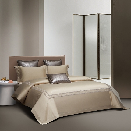 91家纺网 家纺一手货源 找家纺 （总）全棉皇妃缎四件套可配七件套可定制长绒棉直播爆款