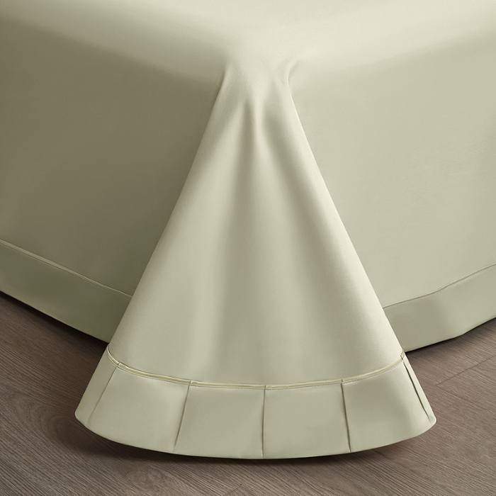 91家纺网 家纺一手货源 找家纺 100支100S全棉皇妃缎四件套可配七件套可定制长绒棉直播爆款 岩间絮语