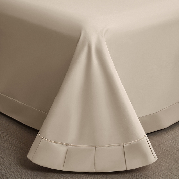 91家纺网 家纺一手货源 找家纺 100支100S全棉皇妃缎四件套可配七件套可定制长绒棉直播爆款 一叶菩提驼