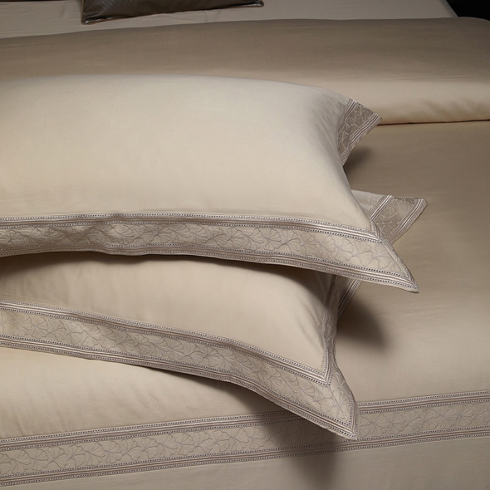 91家纺网 家纺一手货源 找家纺 100支100S全棉皇妃缎四件套可配七件套可定制长绒棉直播爆款 一叶菩提驼