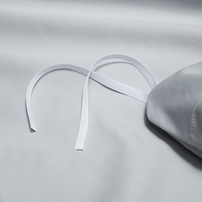 91家纺网 家纺一手货源 找家纺 100支100S全棉太妃缎纯色拼色四件套可选多件套可定制长绒棉直播爆款 木语经纬灰