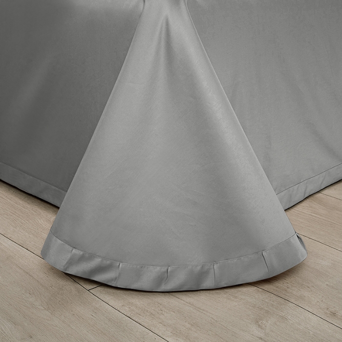 91家纺网 家纺一手货源 找家纺 （总）50S50支长绒棉纯色烫画拼接四件套直播爆款