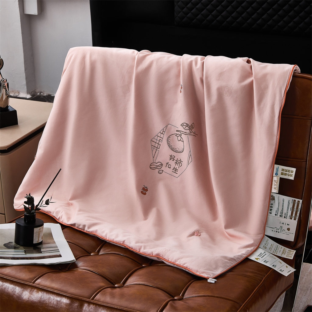 91家纺网 家纺一手货源 找家纺 （总）好柿发生 高端婚被首选100%桑蚕丝结婚喜被子母被陪嫁 国标黄金长丝 假一赔三