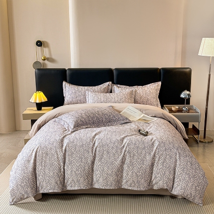 91家纺网 家纺一手货源 找家纺 （总）帛美家纺 2025新款全棉加厚款数码印花磨毛四件套