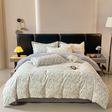 91家纺网 家纺一手货源 找家纺 （总）帛美家纺 2025新款全棉加厚款数码印花磨毛四件套