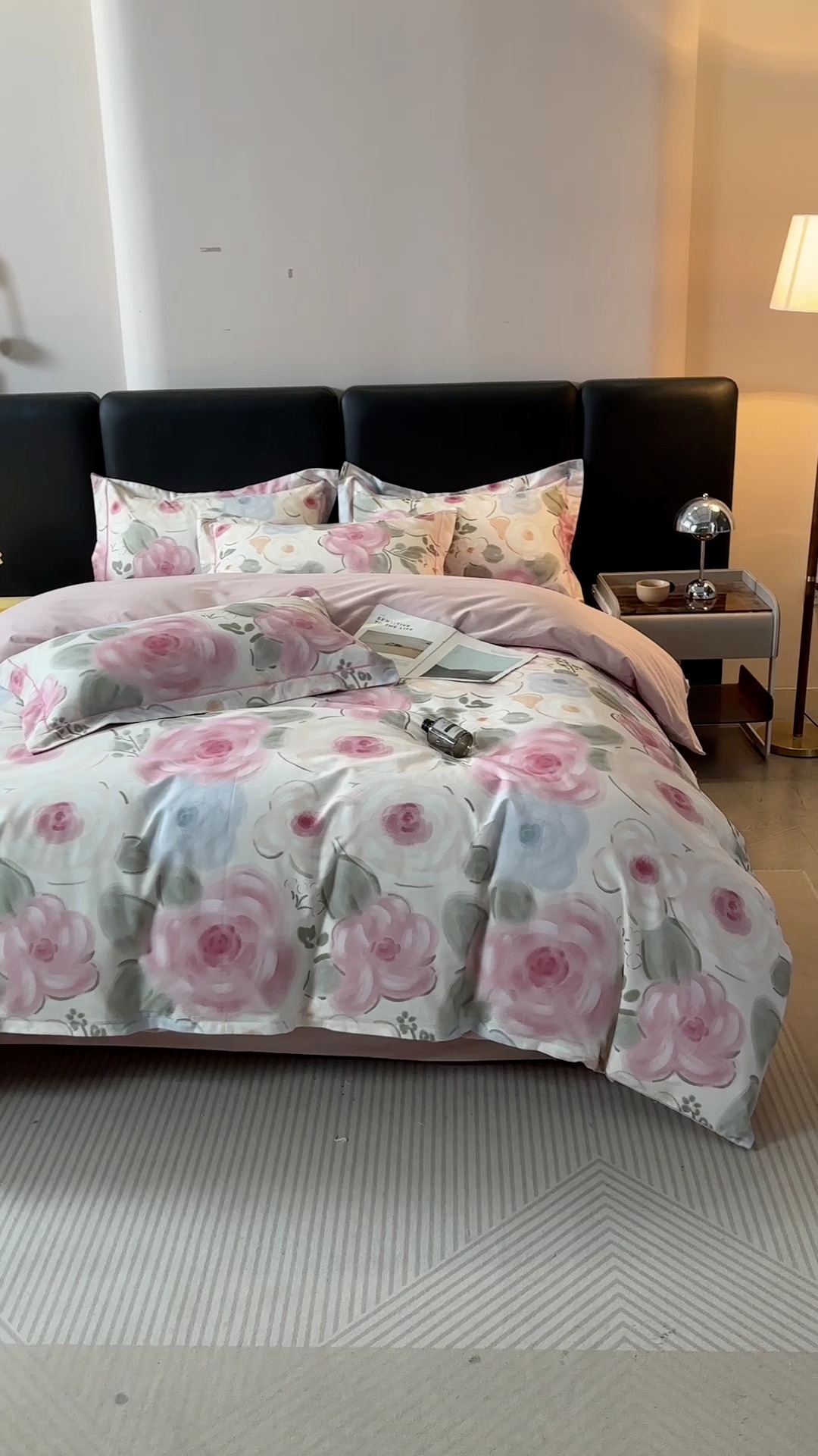 91家纺网 家纺一手货源 找家纺 （总）帛美家纺 2025新款全棉加厚款数码印花磨毛四件套