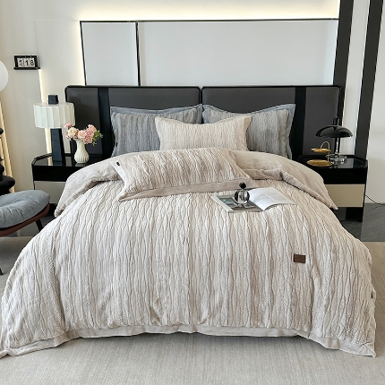 91家纺网 家纺一手货源 找家纺 （总）2025新款兔毛绒牛奶绒四件套秋冬加厚十二斤床单床笠款被套床上用品