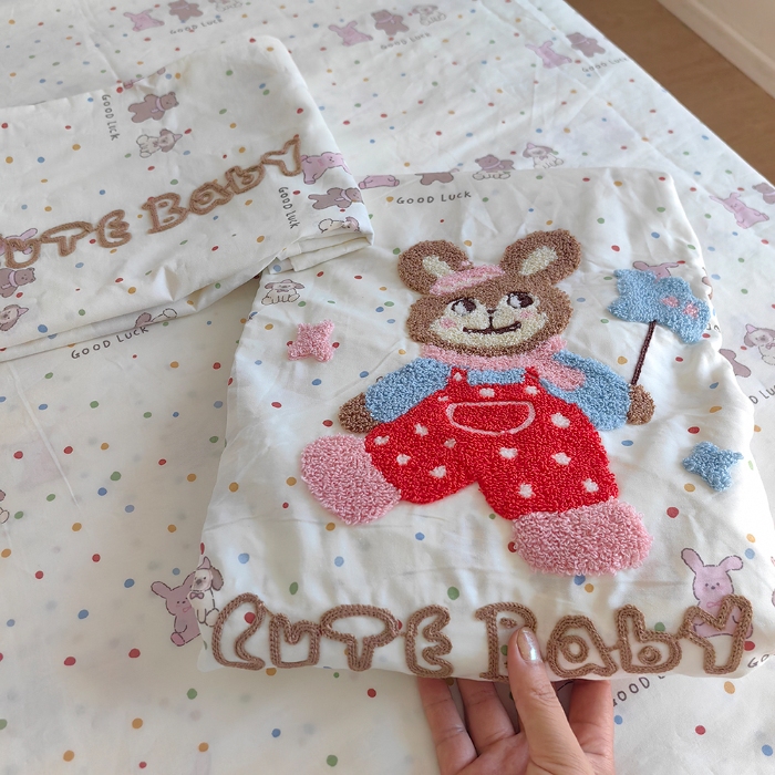 91家纺网 家纺一手货源 找家纺 （总）纯棉13070全棉毛巾绣床笠 席梦思床垫套保护套 （可当买家秀）