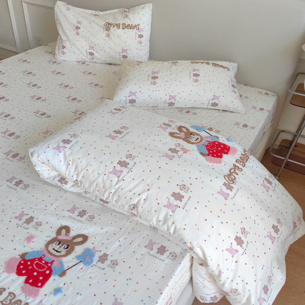 91家纺网 家纺一手货源 找家纺 （总）纯棉13070毛巾绣 被套 床笠 刺绣绣花 四件套 （可当买家秀）