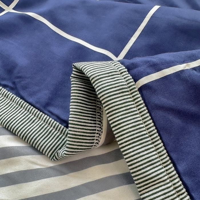 91家纺网 家纺一手货源 找家纺 友承家纺 2025新款舒适印花水洗棉夏被 简约