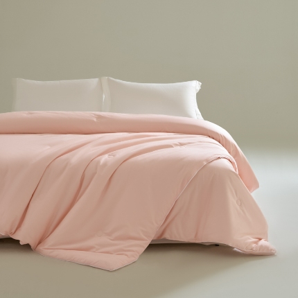 91家纺网 家纺一手货源 找家纺 100支长绒棉55大豆纤维加厚全棉被子被芯二合一拉链子母被四季通用