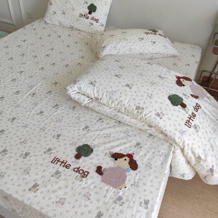 91家纺网 家纺一手货源 找家纺 （总）舒居 2024 新款亲肤棉夹棉防水床笠床垫保护套