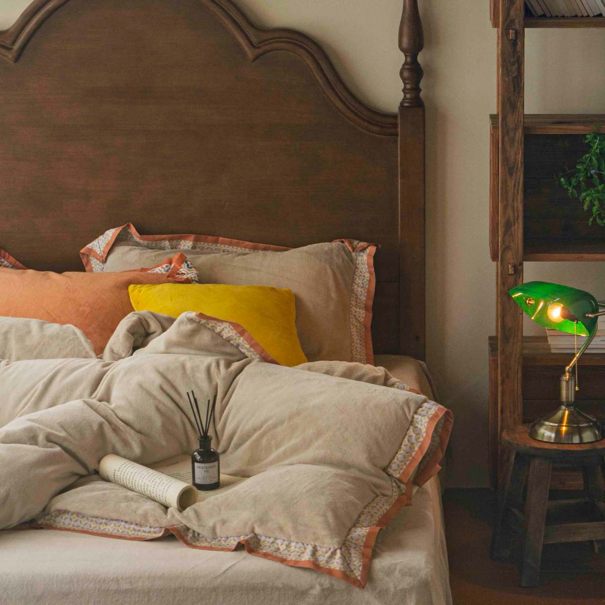 91家纺网 家纺一手货源 找家纺 （总）绒梦里 2025新款高克重全消光工艺款高定云绒牛奶绒四件套云柔秘境