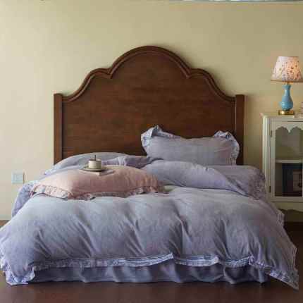 91家纺网 家纺一手货源 找家纺 （总）绒梦里 2025新款高克重全消光工艺款高定云绒牛奶绒四件套云柔秘境 ,云柔秘境-紫,云柔秘境-米灰,云柔秘境-绿,云柔秘境-蓝,云柔秘境-暖橙,云柔秘境-粉