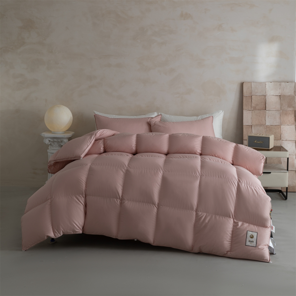 91家纺网 家纺一手货源 找家纺 （总）门店可现充！精选95白鹅绒冬被单双人羽绒被95白鹅绒春秋子母被子芯