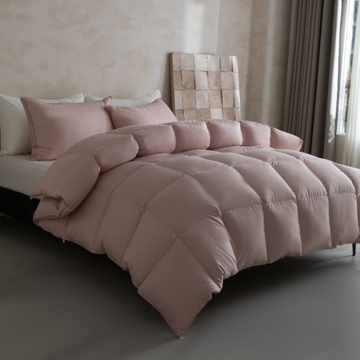 91家纺网 家纺一手货源 找家纺 （总）门店可现充！精选95白鹅绒冬被单双人羽绒被95白鹅绒春秋子母被子芯