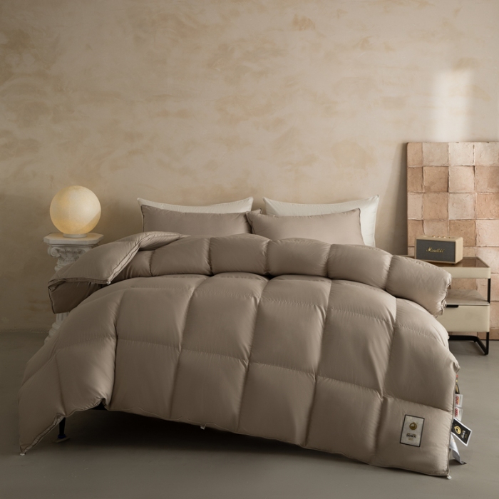 91家纺网 家纺一手货源 找家纺 （总）门店可现充！精选95白鹅绒冬被单双人羽绒被95白鹅绒春秋子母被子芯