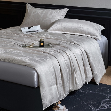 91家纺网 家纺一手货源 找家纺 100%蚕丝被正品有质检纯棉桑蚕丝被莫代尔冬被全棉被芯蚕丝被被子 御品蚕丝被 