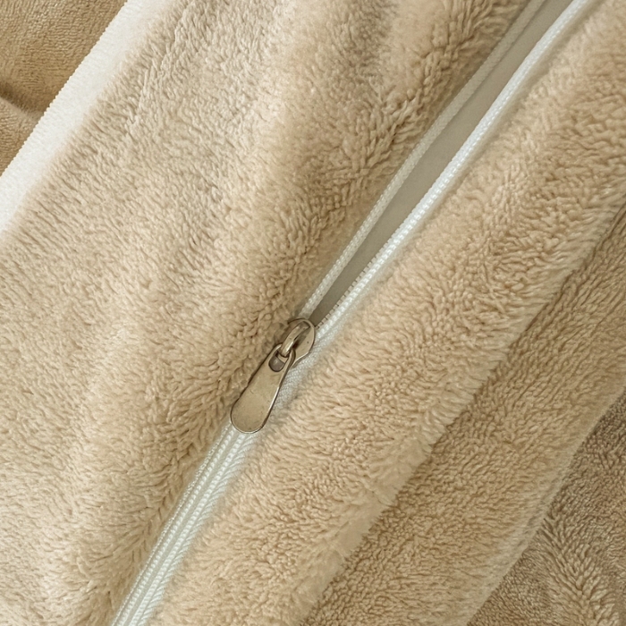 91家纺网 家纺一手货源 找家纺 （含买家秀）2025新款纯色双拼牛奶绒四件套纽扣款秋冬加厚保暖床单床笠款床品套件